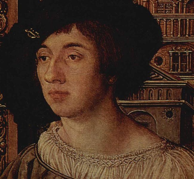 Ambrosius Holbein Portrat eines jungen Mannes